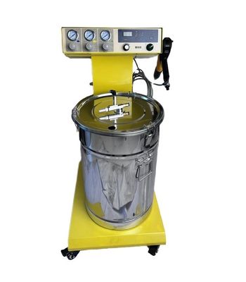 Equipo industrial de pulverización electrostática con recubrimiento por pulverización de máquinas de pulverización para bebidas alimentarias