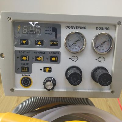 Máquina de pulverización de metal electrostático de alto efecto en diseño con colores personalizados
