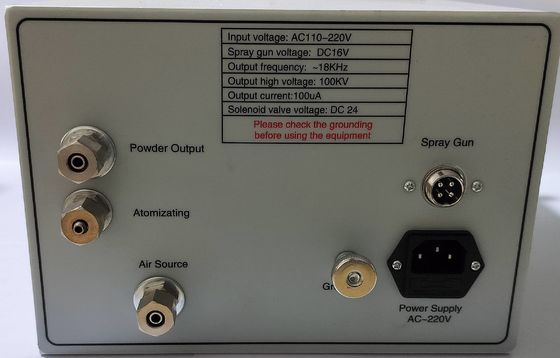 Máquina de recubrimiento de polvo electrostático portátil HXC-KI para línea de montaje profesional