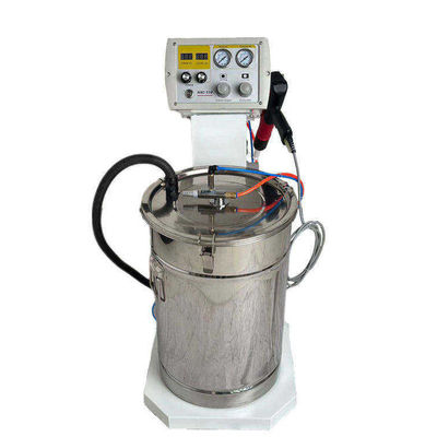 Función de revestimiento de la superficie de metal en polvo HXC-310 Máquina de revestimiento profesional con rodillo