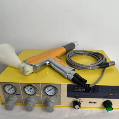 Máquina de pulverización de polvo metálico electrostático de recubrimiento al vacío HXC-600A para sustrato de acero