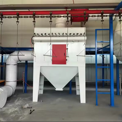 Sistemas de transporte de recubrimiento de polvo de trabajo pesado Ahorro de energía Bajo ruido