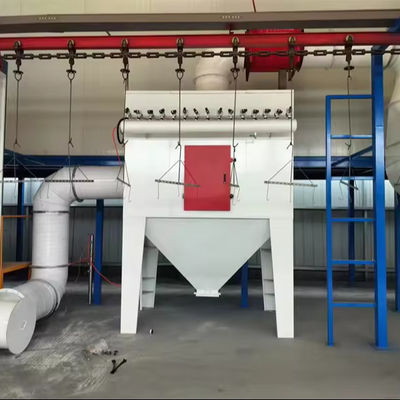 Línea de recubrimiento de polvo automatizada personalizada Adsorción al vacío Línea de pintura de recubrimiento de polvo