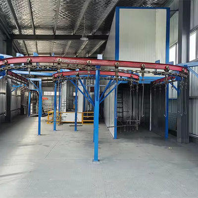 Máquina de recubrimiento automático de polvo de trabajo pesado