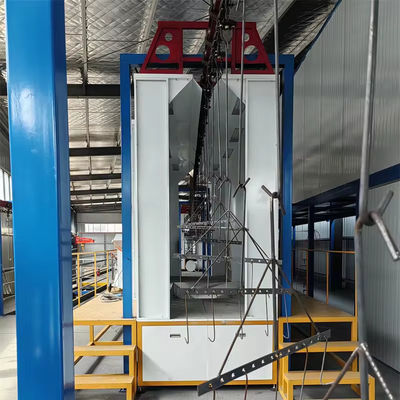 120 mm línea de recubrimiento de metal aislante en polvo fácil mantenimiento resistencia a los rayos UV