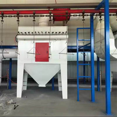 Máquina de recubrimiento automático de polvo eficiente en energía resistente a la fatiga