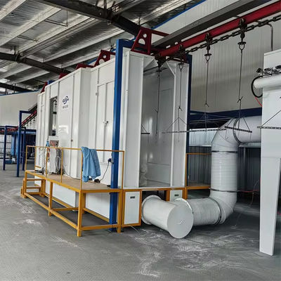 Máquina de recubrimiento automático de polvo eficiente en energía resistente a la fatiga