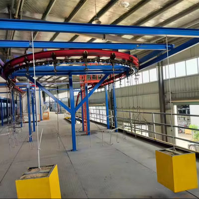 Línea de producción de recubrimiento de polvo totalmente automática Eficiencia energética Alta precisión