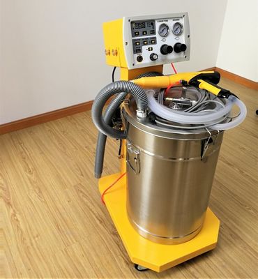 Máquina automática de recubrimiento de polvo de pulverización para maquinaria metalúrgica a precios negociables