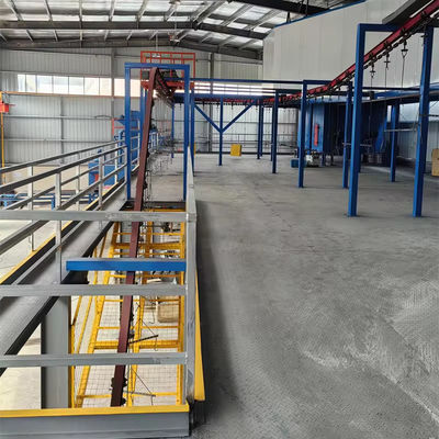 Línea de producción de recubrimiento de polvo totalmente automática Eficiencia energética Alta precisión