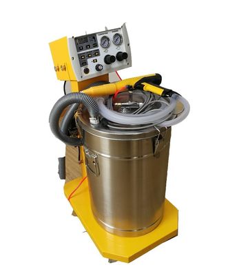 Máquina automática de recubrimiento de polvo de pulverización para maquinaria metalúrgica a precios negociables