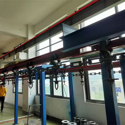 Línea de recubrimiento de polvo electrostático de usos múltiples Sistemas industriales de líneas de pintura de recubrimiento de polvo