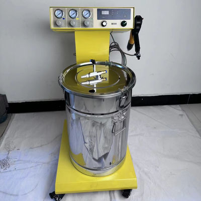 HXC-600A Cartucho de polvo de recubrimiento al vacío Máquina de recubrimiento de metal de polvo electrostático
