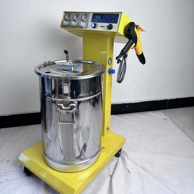 HXC-600A Cartucho de polvo de recubrimiento al vacío Máquina de recubrimiento de metal de polvo electrostático