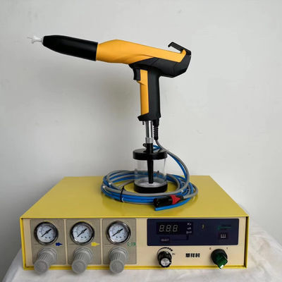 HXC-600A Cartucho de polvo de recubrimiento al vacío Máquina de recubrimiento de metal de polvo electrostático