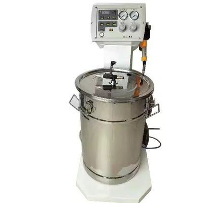 Tecnología avanzada HXC-KI Máquina de pulverización electrostática de recubrimiento de metal móvil