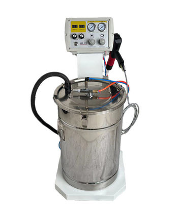 Máquina de recubrimiento industrial de polvo de 40 kg para la función de superficie de metal