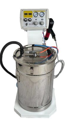 Máquina de recubrimiento industrial de polvo de 40 kg para la función de superficie de metal