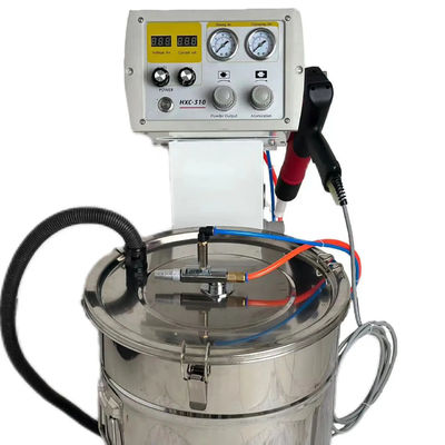 Revestimiento liso con equipos de pintura en polvo electrostático WL-03 y energía eléctrica