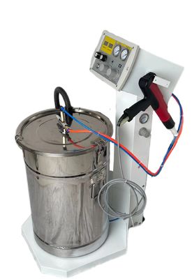 Materiales metálicos Máquina automática de recubrimiento electrostático en polvo para rociar pintura