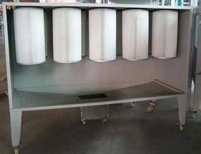 Filtros de cabina de recubrimiento de polvo resistentes a los químicos con malla galvanizada y junta de EVA