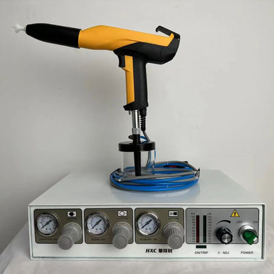 15KG Peso de pintura de automóviles línea de recubrimiento de polvo con máquina de pintura de 110V/220V de voltaje