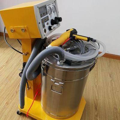 28KG de peso Electrostática de polvo de recubrimiento de la máquina de pulverización en para la planta de fabricación