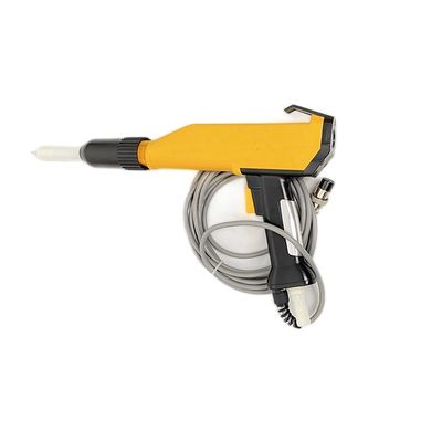 Arma de recubrimiento de polvo electrostático portátil para talleres de reparación de maquinaria dentro del laboratorio