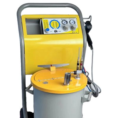 Máquina de recubrimiento electrostático de acero para la industria