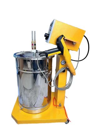 Máquina de pulverización electrostática de cartucho de polvo de 50W fácil de operar para personalización