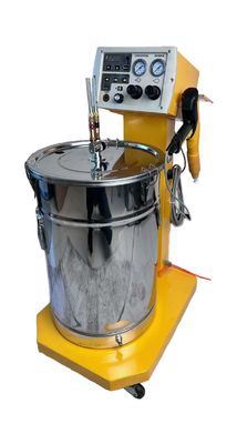 Máquina de pulverización electrostática de cartucho de polvo de 50W fácil de operar para personalización