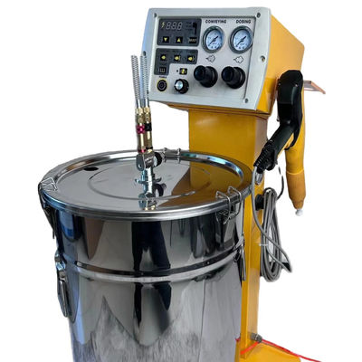 Colores personalizados y recubrimiento al vacío Máquina avanzada de pintura electrostática para metal