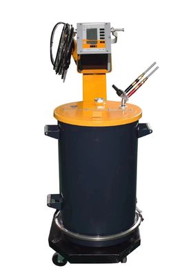 Revestimiento sin esfuerzo con nuestro sistema de recubrimiento en polvo y pistola de polvo electrostática