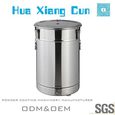 Performance de larga duración de gran capacidad de acero inoxidable de recubrimiento de polvo de balde Hopper