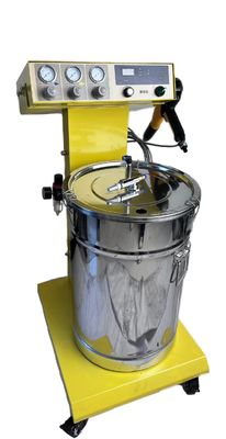 Máquina de pintura de polvo electrostático a prueba de humedad fácil de controlar pistola de recubrimiento de polvo electrostático