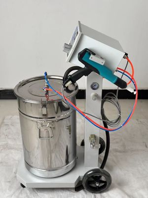 Peso 28KG  Optiflex 2B Sistema de cambio de color rápido de recubrimiento de polvo electrostático manual
