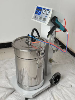 Peso 28KG Gema Optiflex 2B Sistema de cambio de color rápido de recubrimiento de polvo electrostático manual