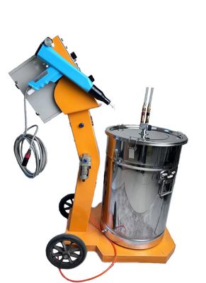 Maquinaria para cubrir el sustrato de acero en polvo de 110V/220V con pulverización automática y pistola