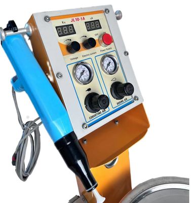 Maquinaria para cubrir el sustrato de acero en polvo de 110V/220V con pulverización automática y pistola