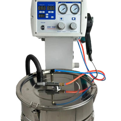 Sistema de recubrimiento de polvo de cambio de color rápido vibratorio para todos los tipos de sustratos metálicos