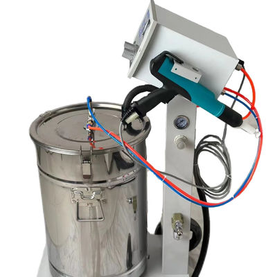 Máquina de recubrimiento de polvo vibratorio para voltaje personalizado en la línea de producción de recubrimiento