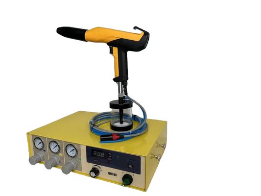 Máquina inteligente de recubrimiento electrostático en polvo para sustrato de acero en recubrimiento metálico