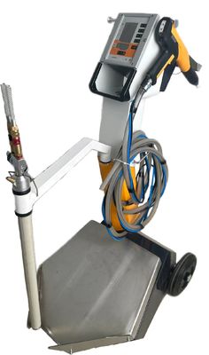 Máquina de recubrimiento en polvo para tratamiento de superficies