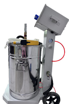 Máquina de pintura en polvo electrostática WL-03 fácil de usar para clientes de voltaje local