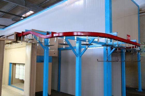 Horno de secado industrial de 4000 kg para recubrimiento en polvo y sistema de cabina de secado profesional