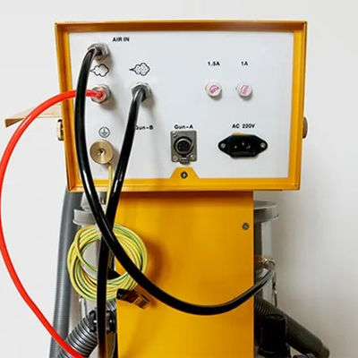 Máquina avanzada de recubrimiento electrostático en polvo para pintura de metales en plantas de fabricación