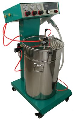 máquina de recubrimiento en polvo de la superficie metálica