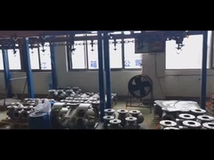 Línea de producción de la imprenta de alta velocidad con nuestro horno de recubrimiento en polvo